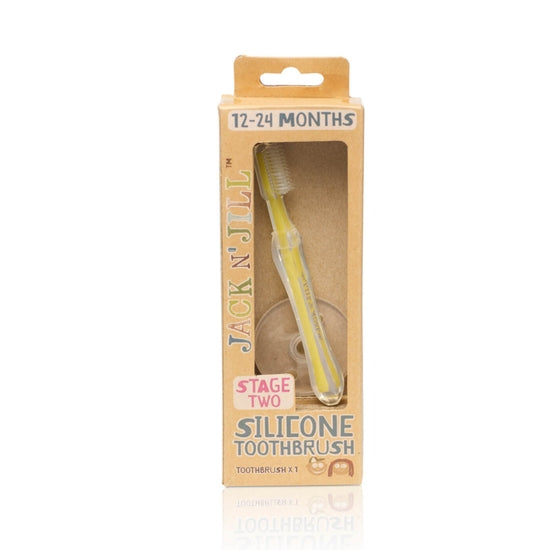 Jack N Jill Silicone Brush, Stage 2 (12-24 M)