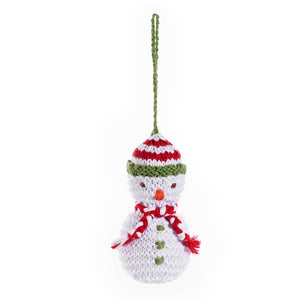 Knit Ornament, Snowman