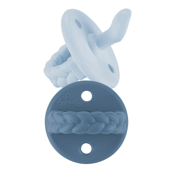 Sweetie Soother™ Orthodontic Pacifier Set, Blue