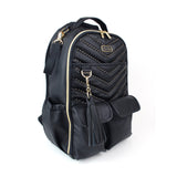 Boss Backpack™ Diaper Bag, Rock & Roll Black