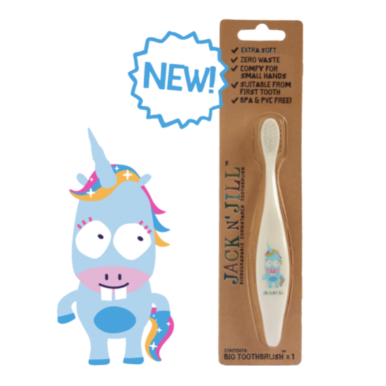 Jack N' Jill Bio Toothbrush, Unicorn