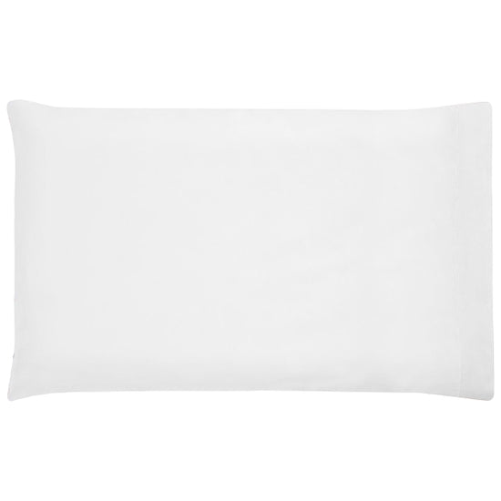 Organic Jersey Cotton Toddler Pillow Case, White