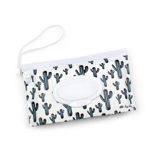 Take and Travel™ Pouch Reusable Wipes Cases, Cactus