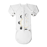 Bamboo / Organic Cotton Baby Gown, Many Moons