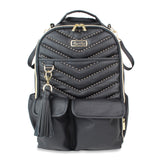 Boss Backpack™ Diaper Bag, Rock & Roll Black