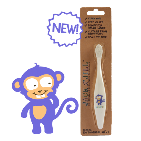 Jack N' Jill Bio Toothbrush, Monkey