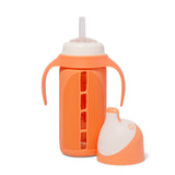 Glass Sippy Cup, Orange